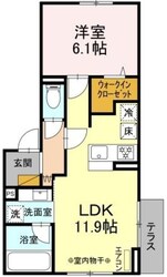 D-room松戸新田445MKの物件間取画像